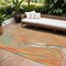 Edge Collections - 9' x 12' - Multicolor - Outdoor and Indoor Use Area Rug Washable Abstract - 1 Piece